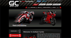 Desktop Screenshot of gothamcycles.com